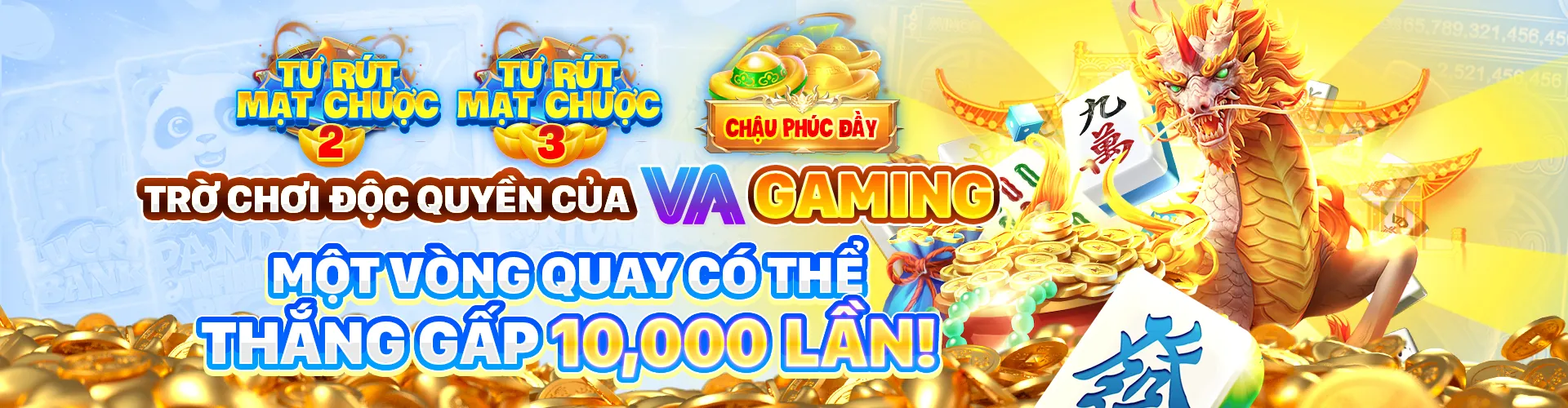 Hình ảnh các chương trình khuyến mãi và ưu đãi đặc biệt cho game nổ hũ